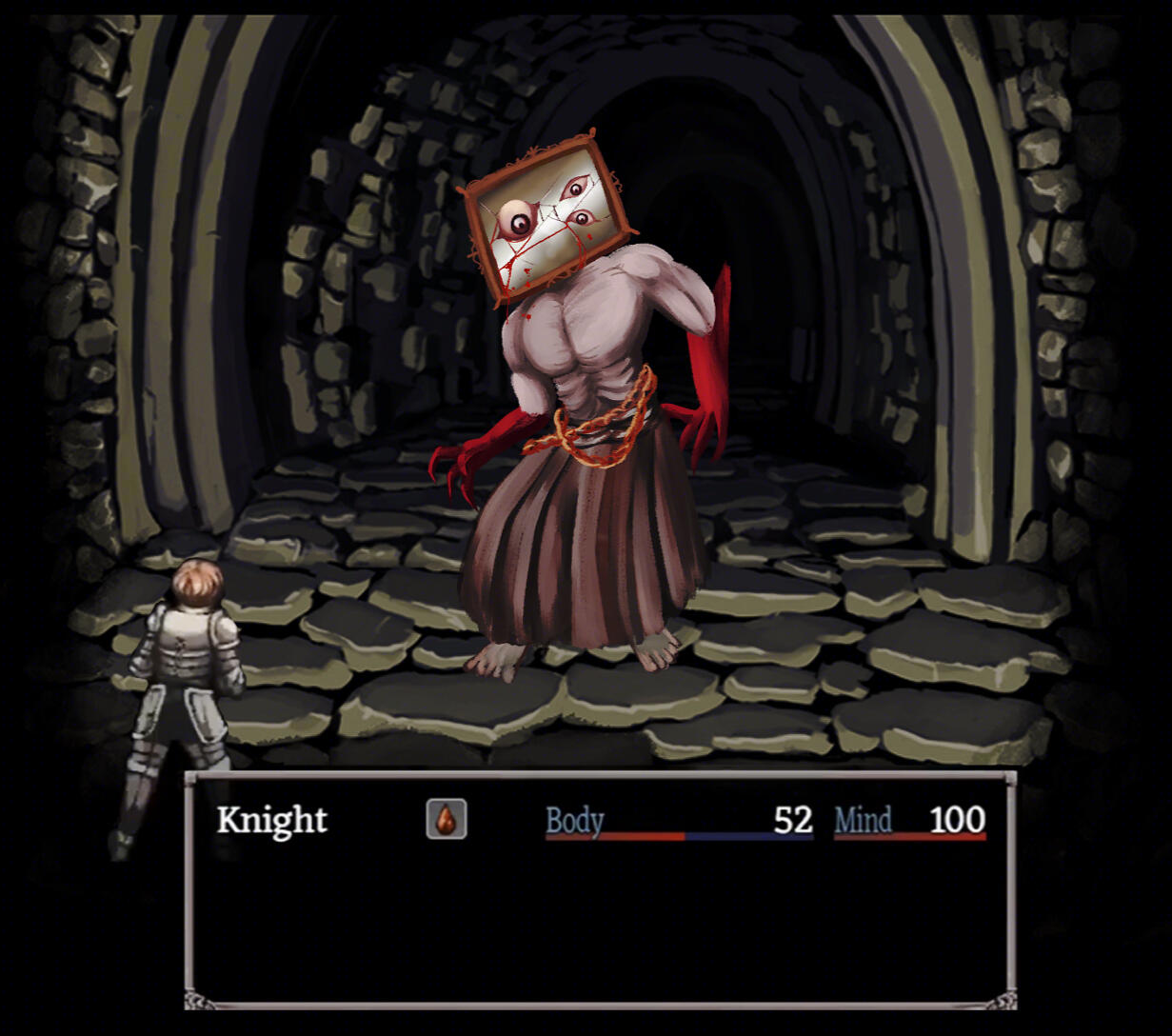 Pyrocynical reimagined in the style of Fear and Hunger